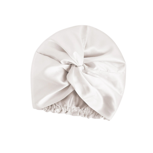 The Aura Twist Silk Bonnet