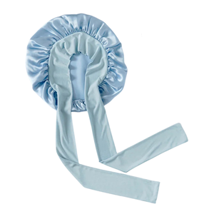 AuraSilk™ Luxury Grade 6A Mulberry Silk Sleep Bonnet - Anti-Frizz