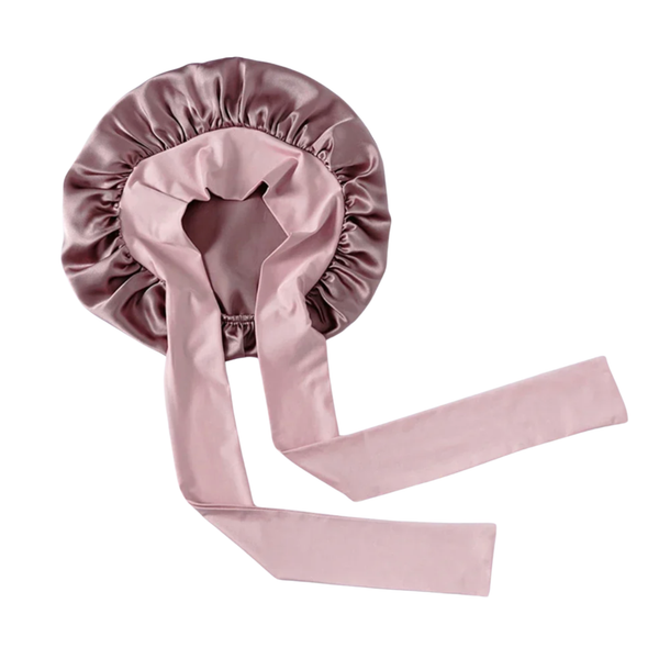AuraSilk™ Luxury Grade 6A Mulberry Silk Sleep Bonnet - Anti-Frizz