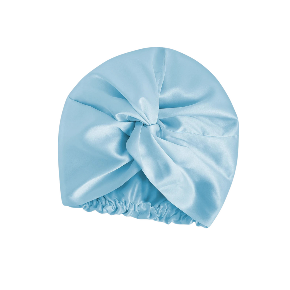 The Aura Twist Silk Bonnet