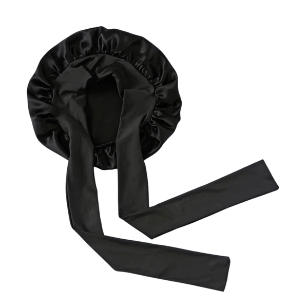 AuraSilk™ Luxury Grade 6A Mulberry Silk Sleep Bonnet - Anti-Frizz