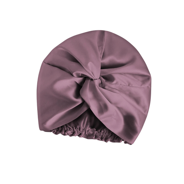The Aura Twist Silk Bonnet