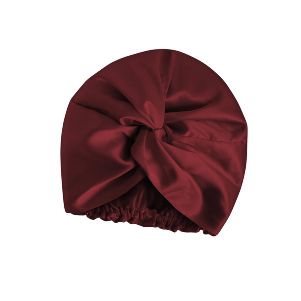 The Aura Twist Silk Bonnet