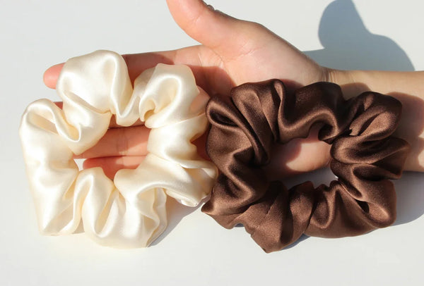 Aura Silk Co. 19 Momme Mulberry Silk Scrunchie