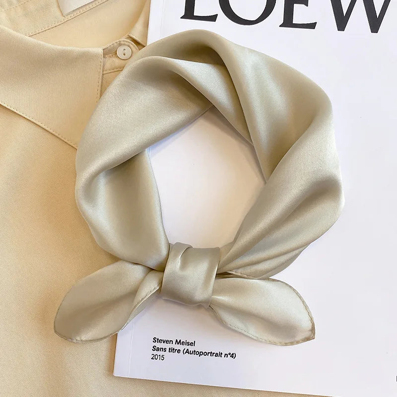 The Aura Silk Accent Scarf