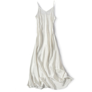 Aura Silk Co. Luxe Silk Slip Dress