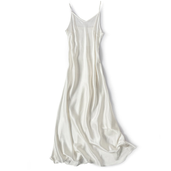 Aura Silk Co. Luxe Silk Slip Dress