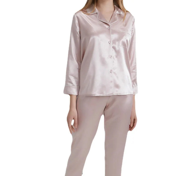 Aura Silk Co. Luxury 22 Momme Silk Pajama Set