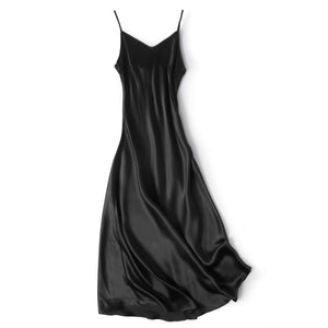 Aura Silk Co. Luxe Silk Slip Dress