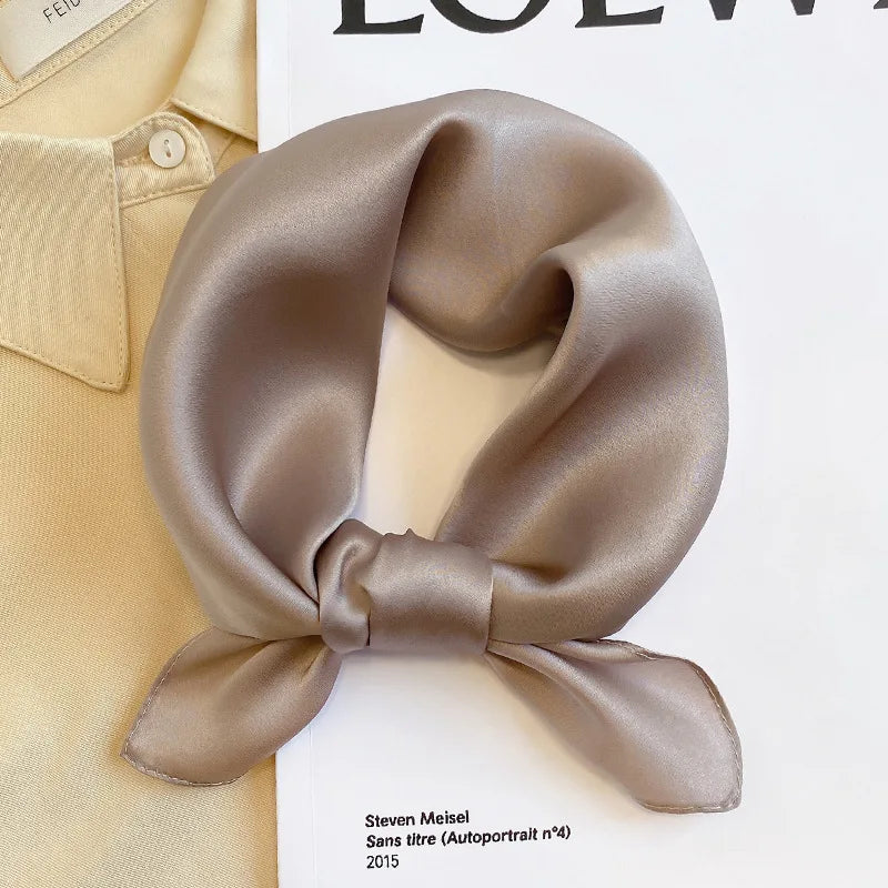 The Aura Silk Accent Scarf