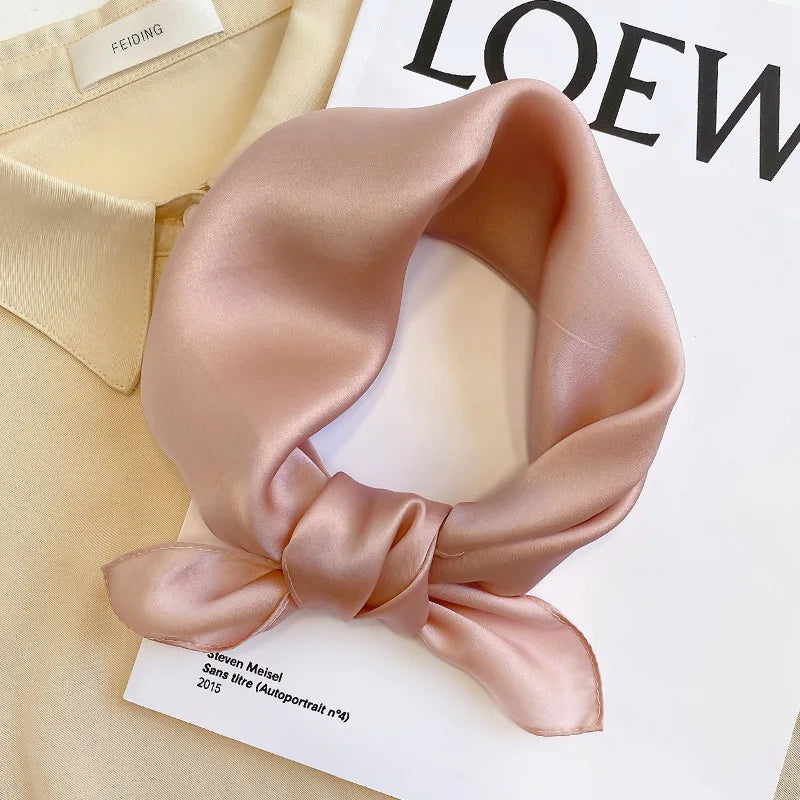 The Aura Silk Accent Scarf