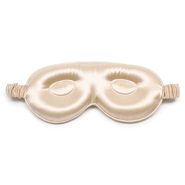 The Dream Duo: Premium Aura Twist Silk Bonnet paired perfectly with the 22 Momme Silk Sleep Eye Mask