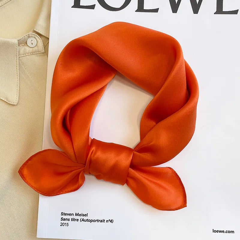 The Aura Silk Accent Scarf