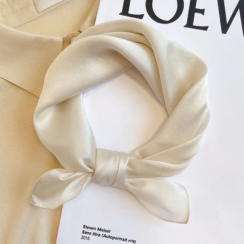 The Aura Silk Accent Scarf