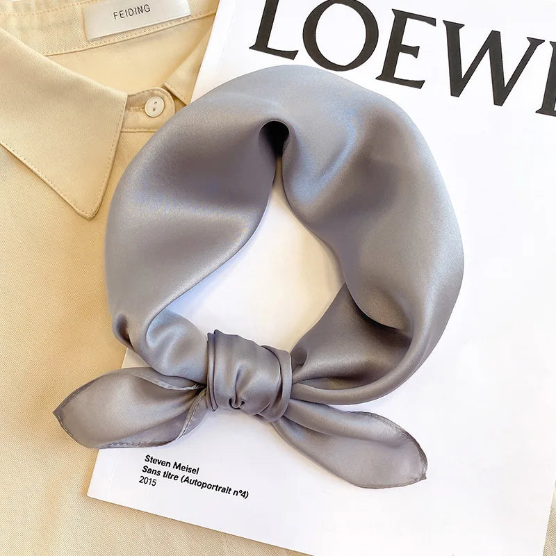 The Aura Silk Accent Scarf