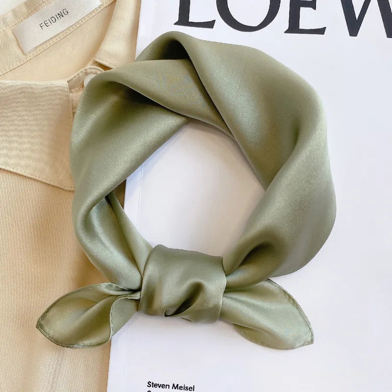 The Aura Silk Accent Scarf