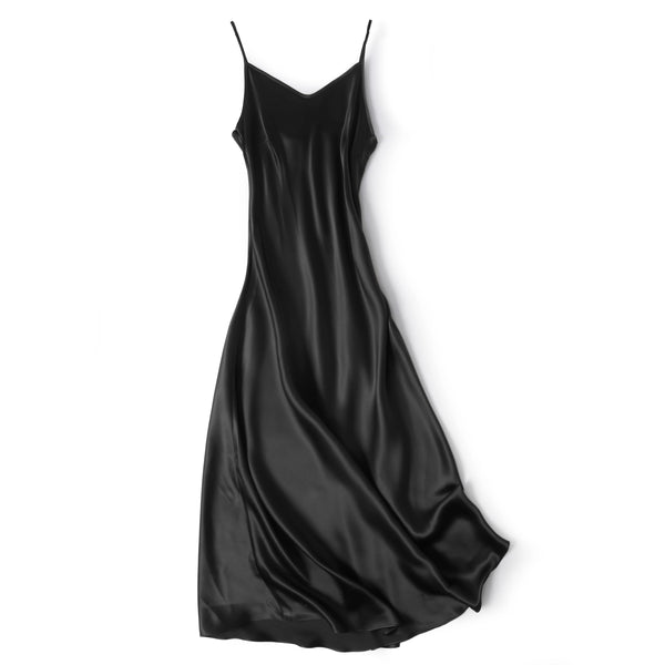 Aura Silk Co. Luxe Silk Slip Dress