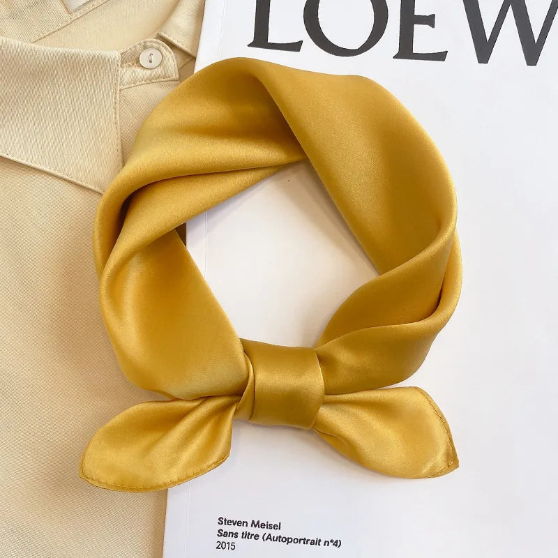 The Aura Silk Accent Scarf