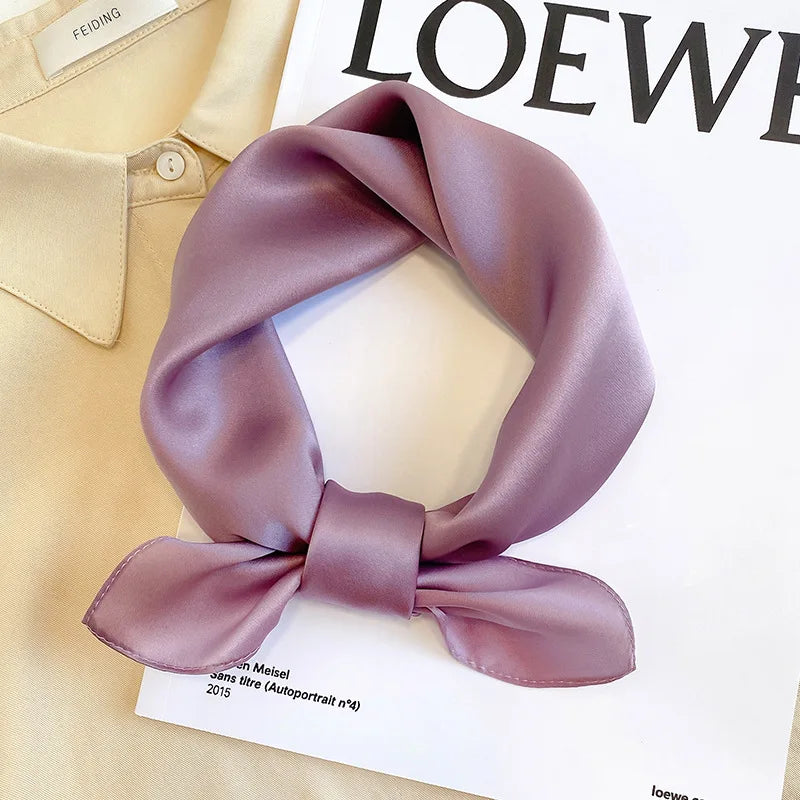 The Aura Silk Accent Scarf
