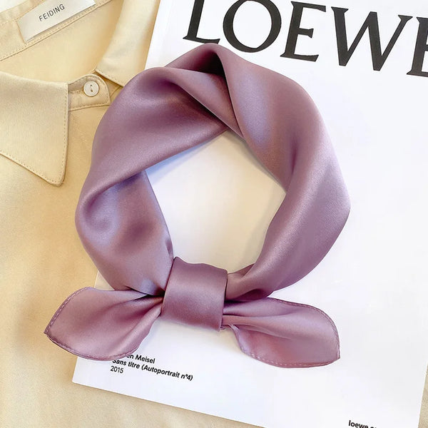 The Aura Silk Accent Scarf