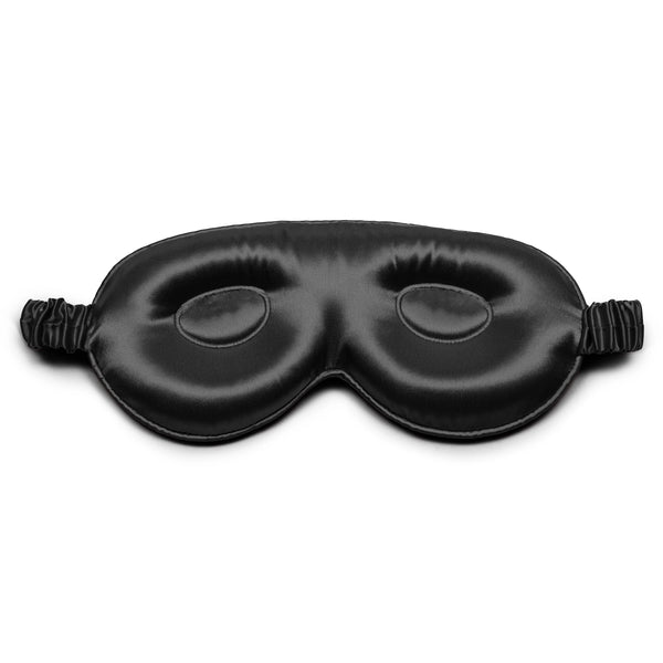 The Dream Duo: Premium Aura Twist Silk Bonnet paired perfectly with the 22 Momme Silk Sleep Eye Mask