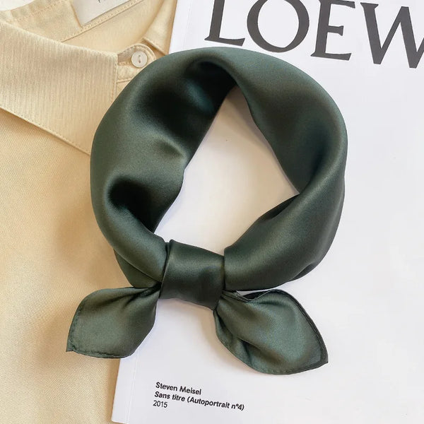 The Aura Silk Accent Scarf