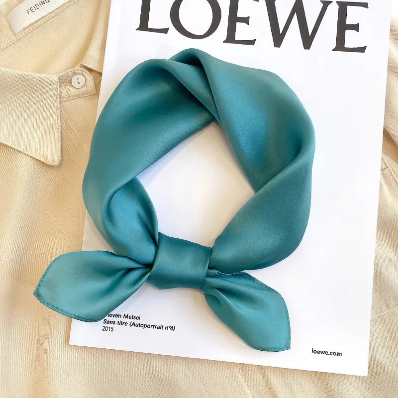 The Aura Silk Accent Scarf