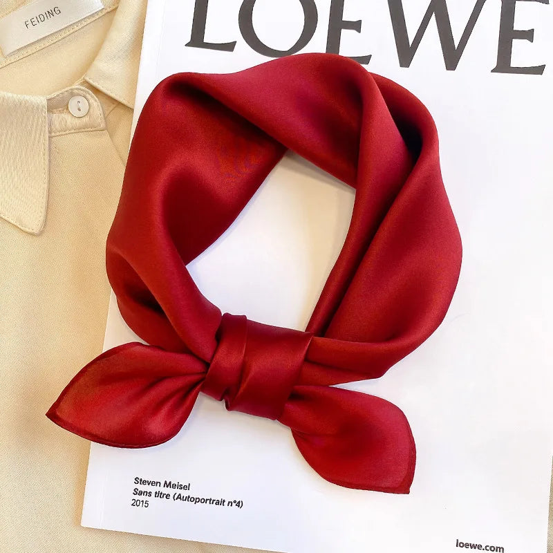 The Aura Silk Accent Scarf