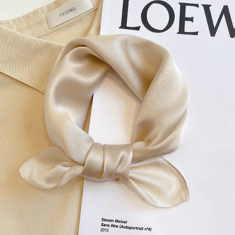 The Aura Silk Accent Scarf