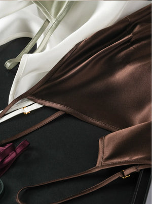 Aura Silk Co. Luxe Silk Slip Dress