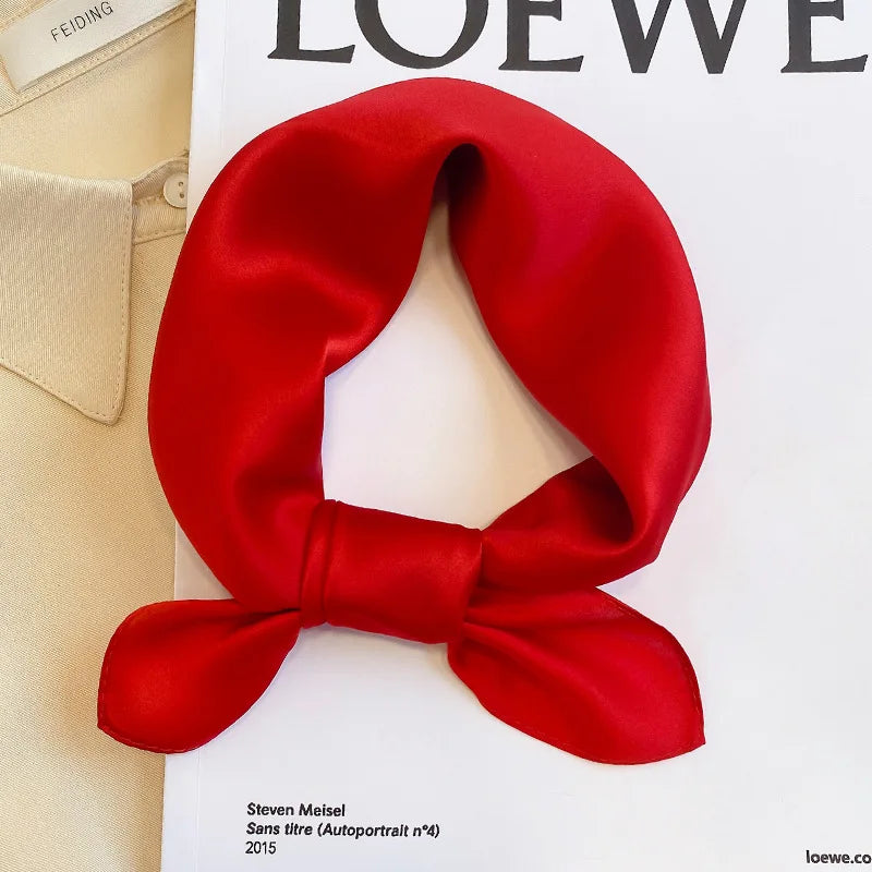 The Aura Silk Accent Scarf