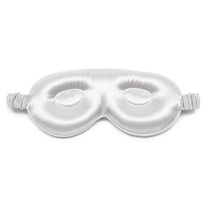 The Dream Duo: Premium Aura Twist Silk Bonnet paired perfectly with the 22 Momme Silk Sleep Eye Mask