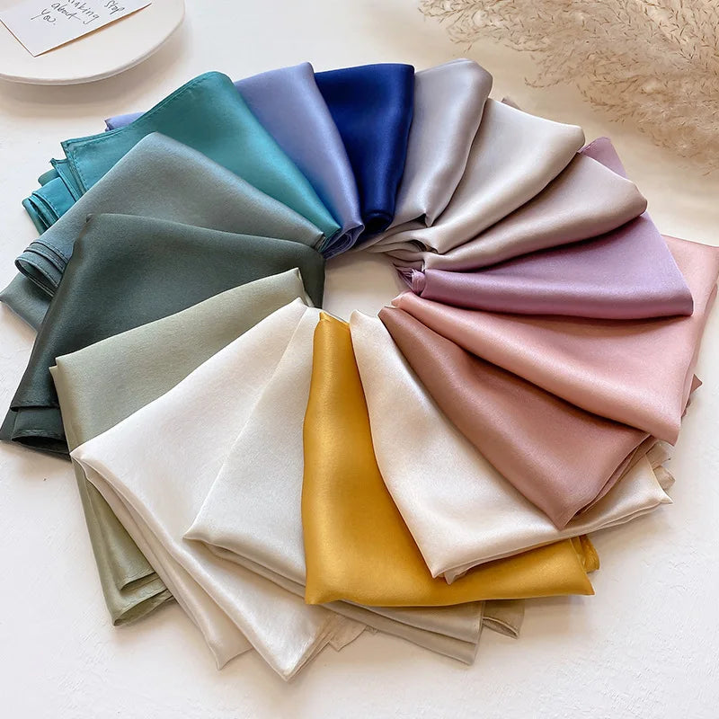 The Aura Silk Accent Scarf