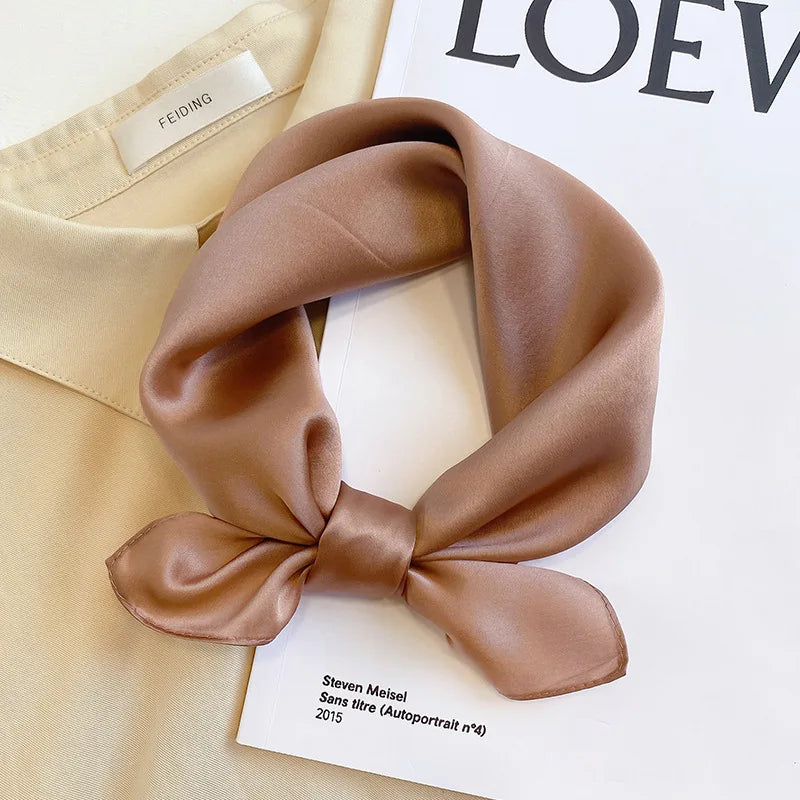 The Aura Silk Accent Scarf