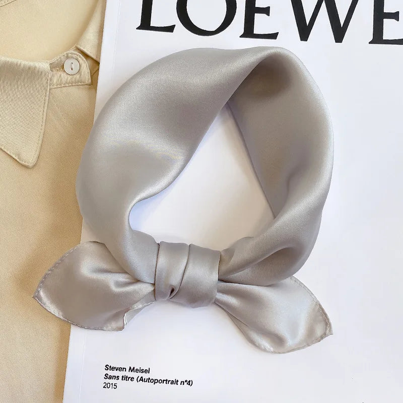 The Aura Silk Accent Scarf